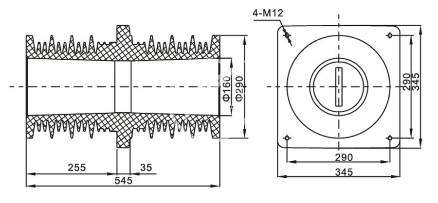 089_套管 帶屏蔽網TGZ1-35W／345×345_2_第28頁_KYN61-40.5kV系列.jpg
